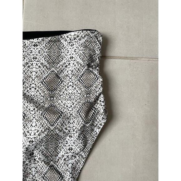 Coco Reef Swim Bikini Bottom High Waist Animal Print Swimwear - Picture 5 of 7